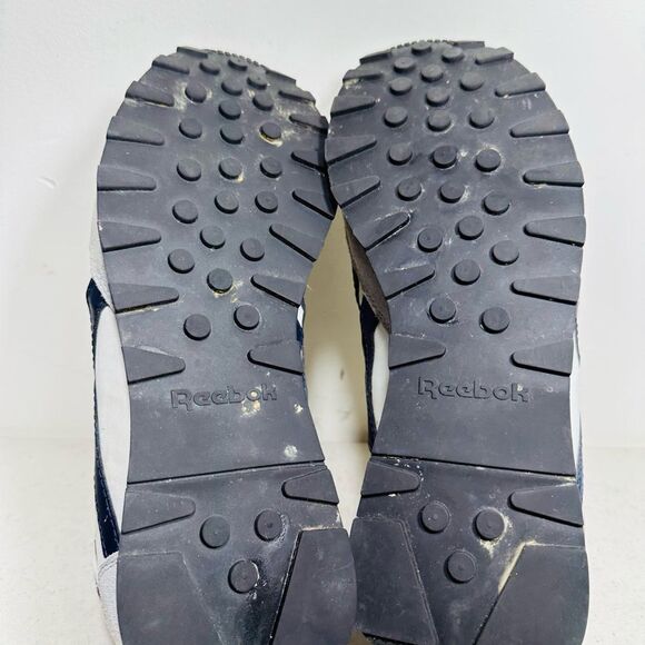 Mens Reebok Aztec II H04983 chalk/pure grey 3/vector navy Shoes Size 12 - Picture 7 of 8